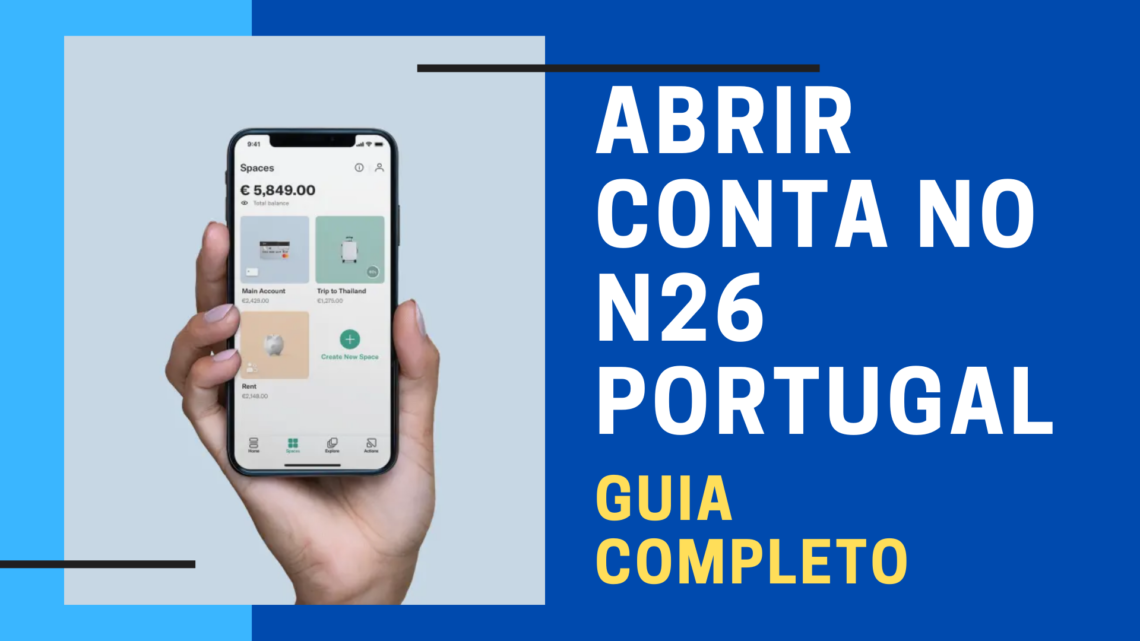 como abrir conta no banco n26 portugal passo (1)