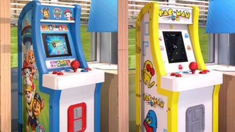 A nova linha Arcade1Up Jr foi projetada especificamente para criancas
