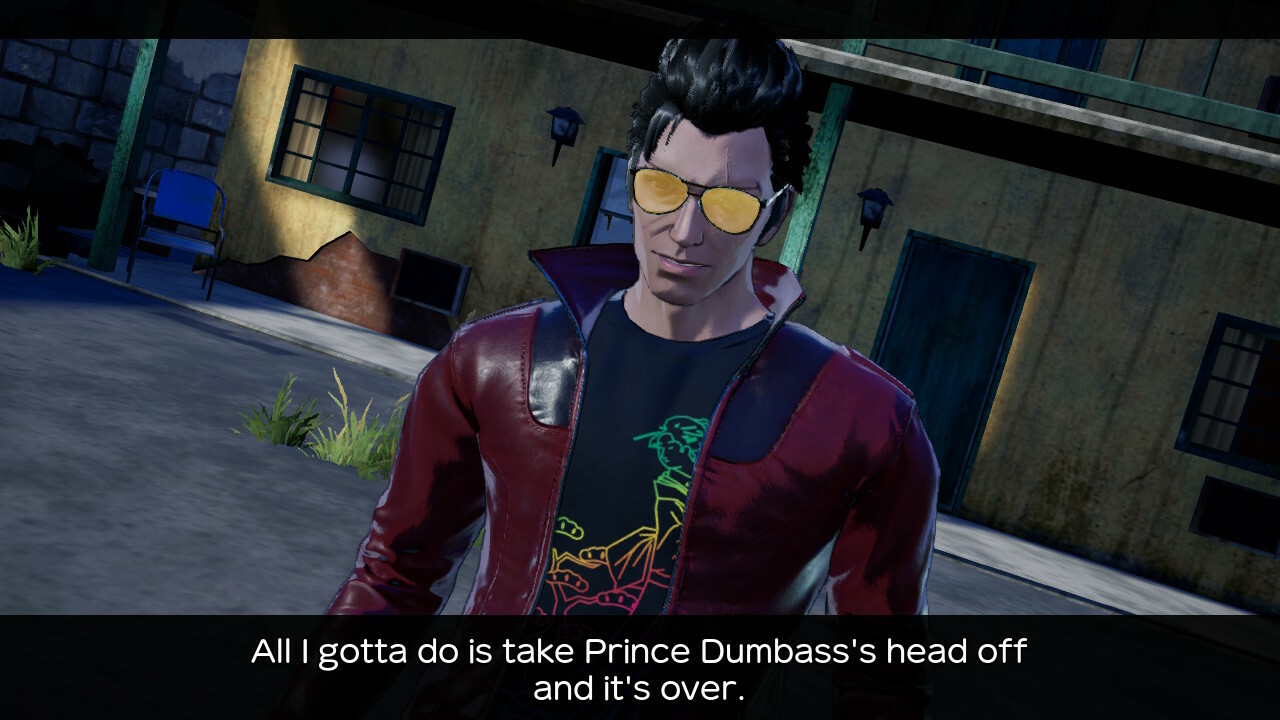 Travis Touchdown continua com seu comentário espirituoso de quebrar a quarta parede das travessuras bizarras em No More Heroes 3.