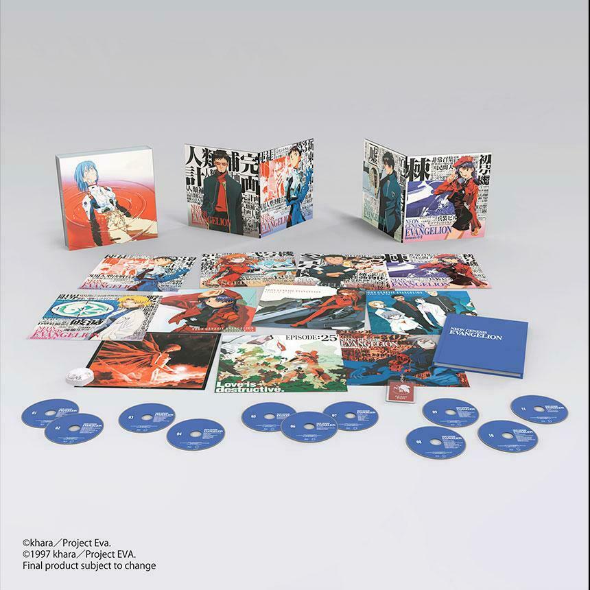Iconico Anime Neon Genesis Evangelion chegando ao Blu ray com um