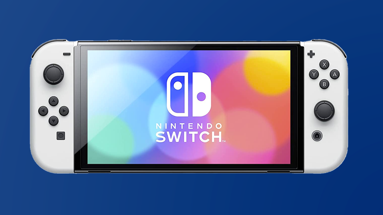 O Nintendo Switch OLED tem uma tela vibrante de 7 polegadas.