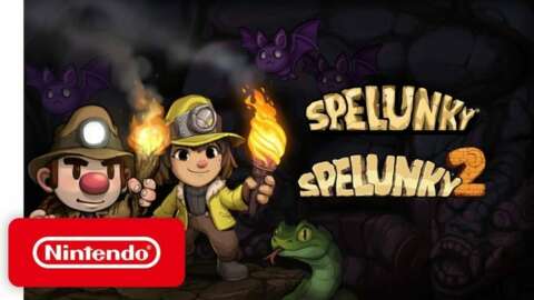 Spelunky e Spelunky 2 chegam ao Nintendo Switch em 26