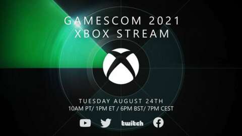Xbox confirma transmissao da Gamescom 2021 para 24 de agosto