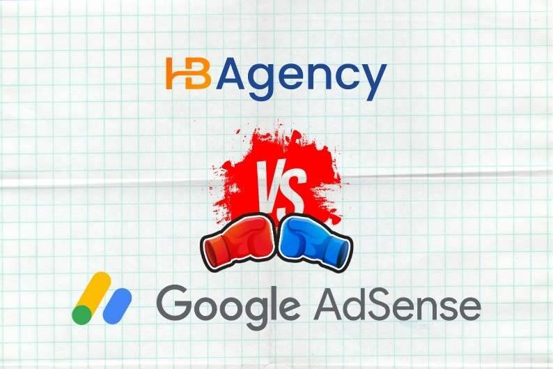 Comparação entre HB Agency e Google AdSense