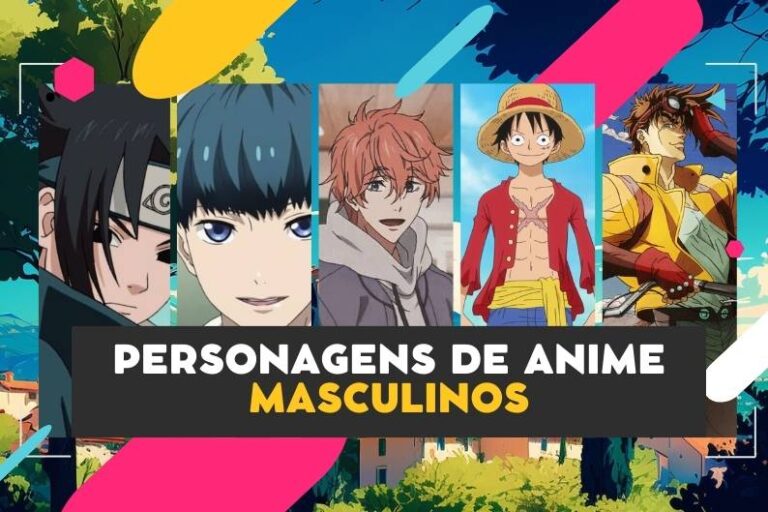 Personagens masculinos de animes mais populares (mais de 150)
