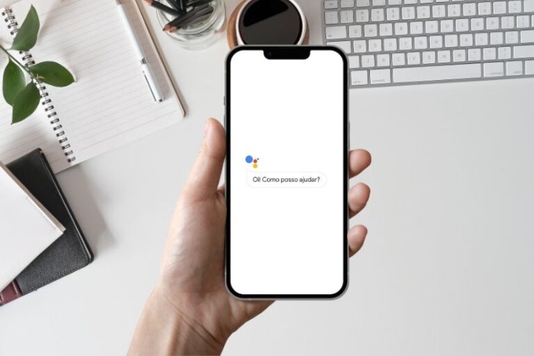 configurações do google assistente