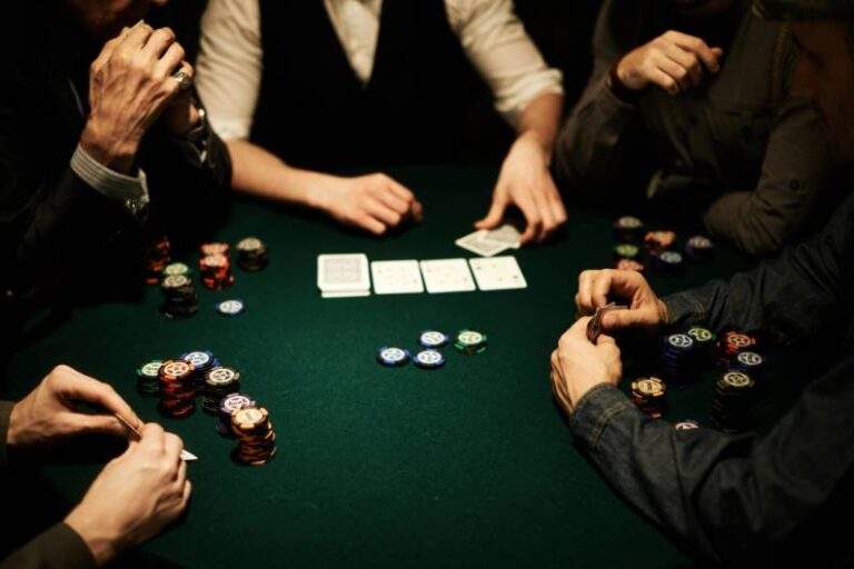 jogadores de poker