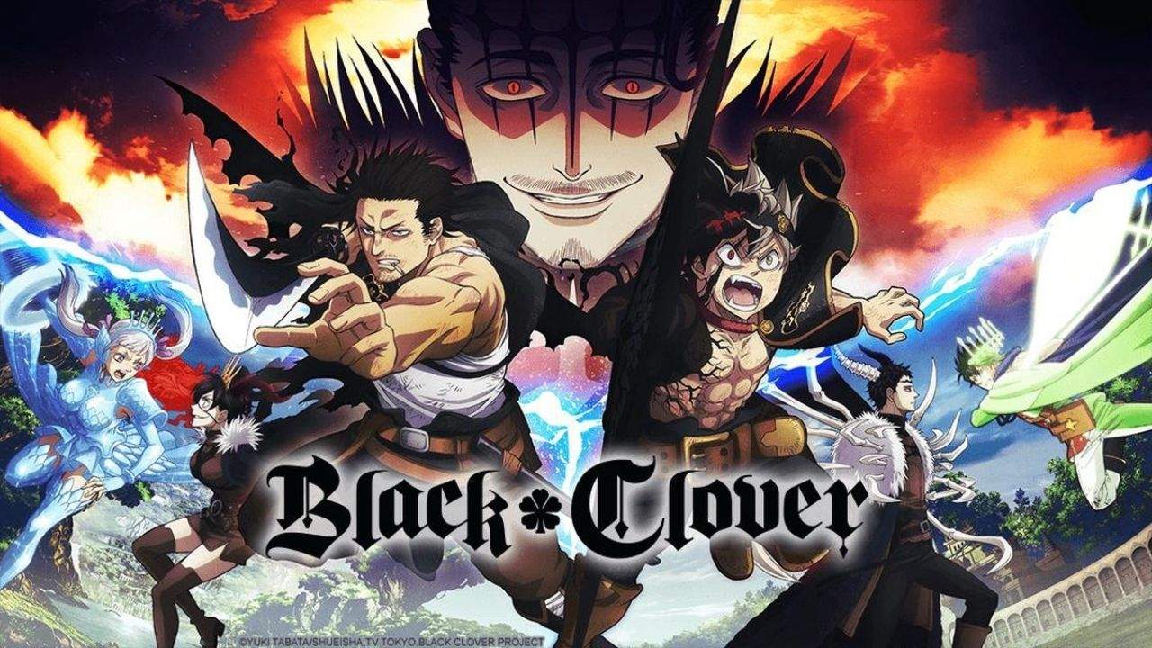 12. Black Clover - Animes com personagem overpower