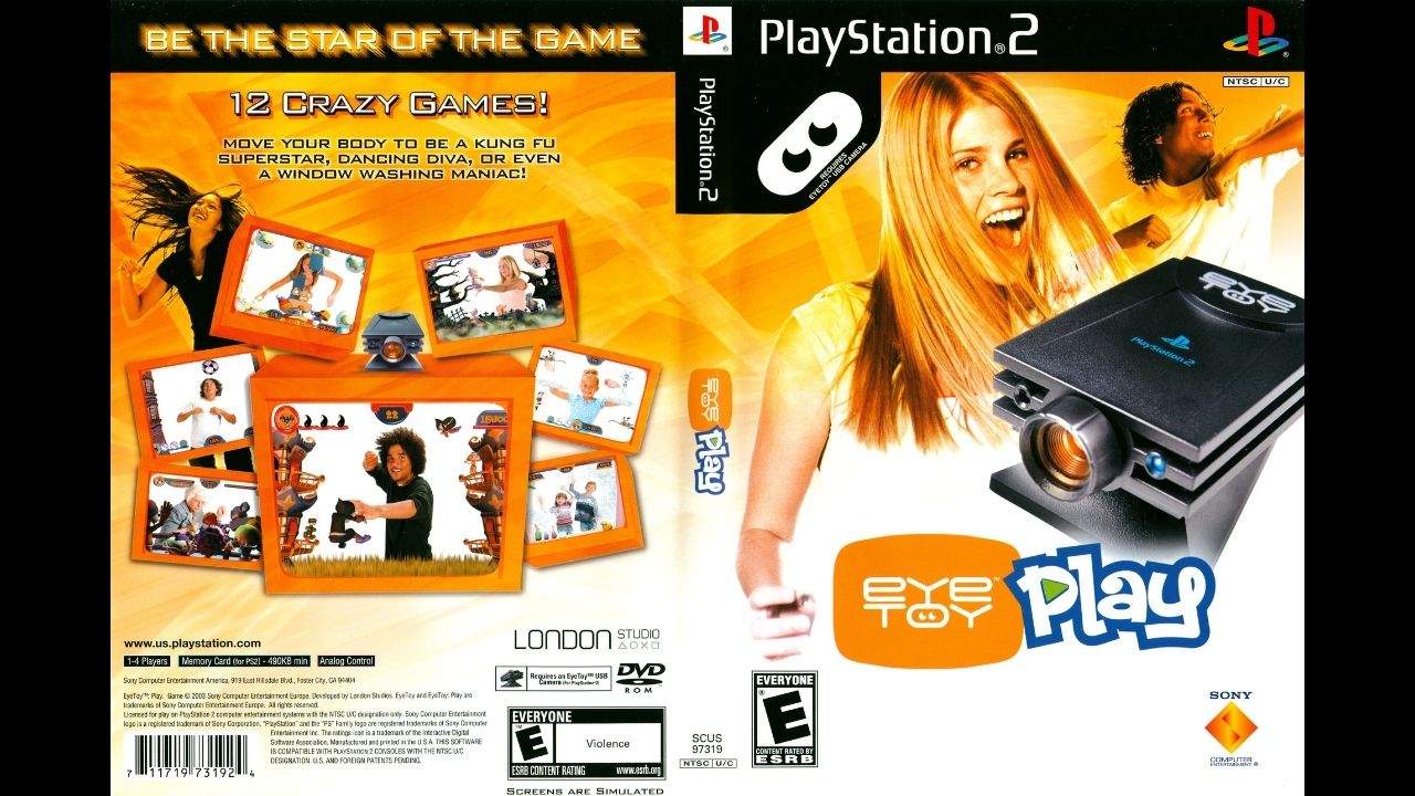 18. EyeToy_ Play - Box Art do jogo para Playstation 2