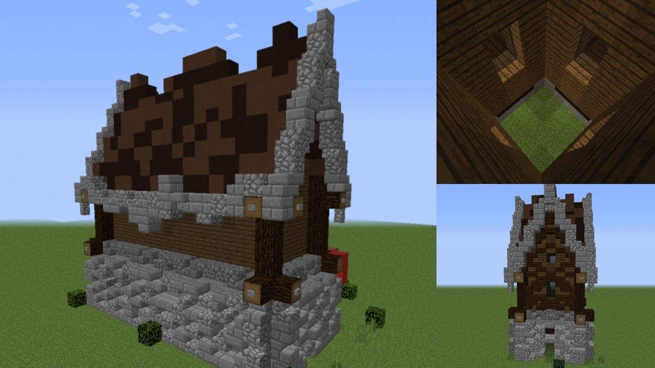 2. Casa Medieval para Minecraft - Modelo 2