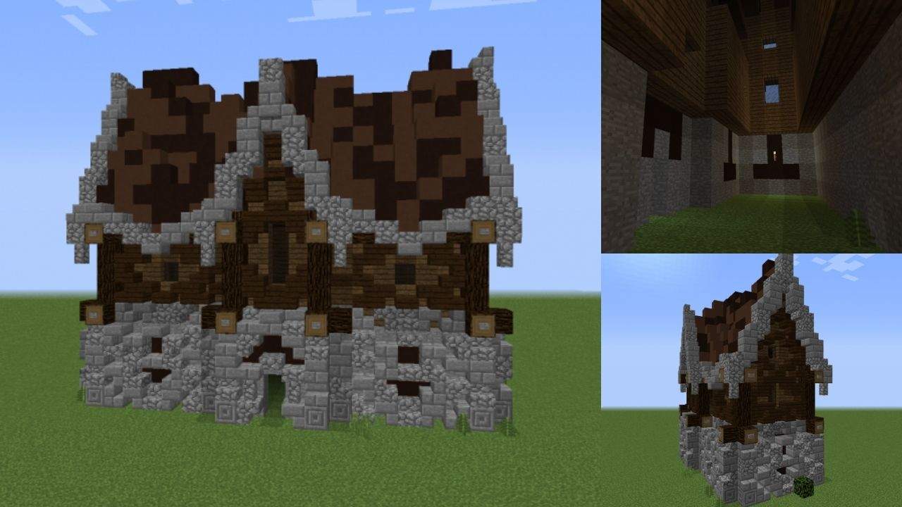 3. Casa Medieval para Minecraft - Modelo 3