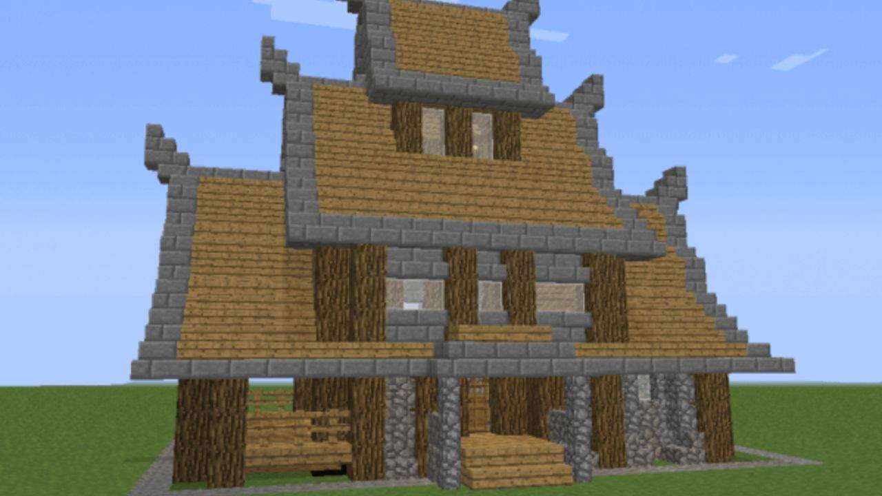 37. As casas medievais Minecraft proporcionam Utilidade Prática