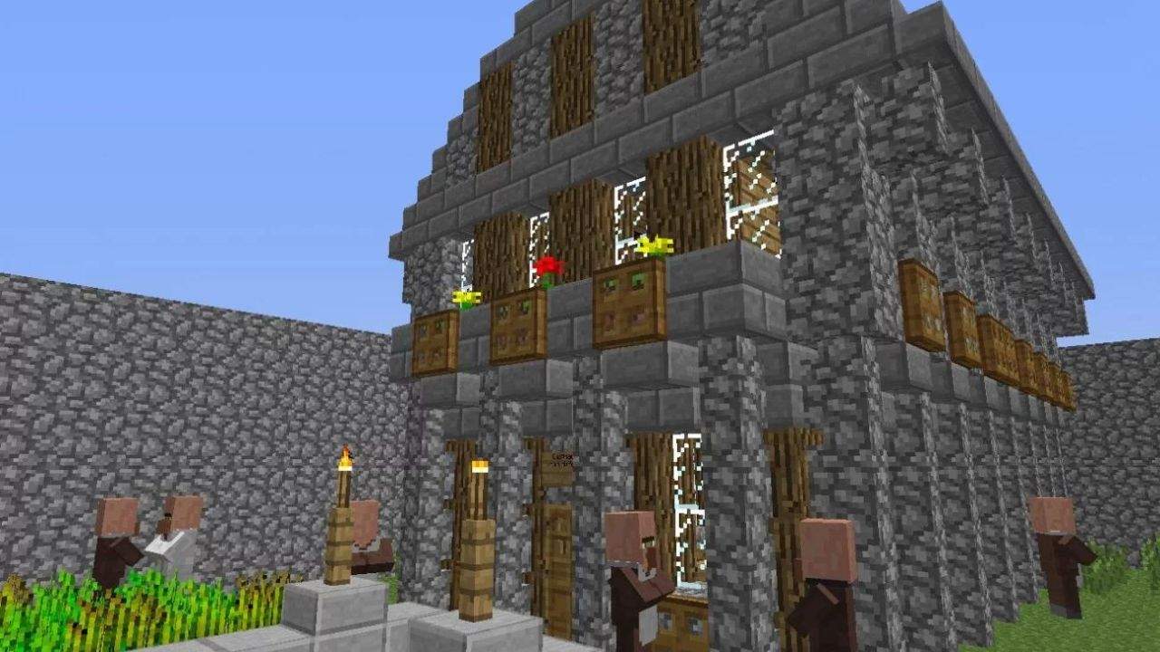 42. As casas medievais Minecraft proporcionam Inovação e Experimentação