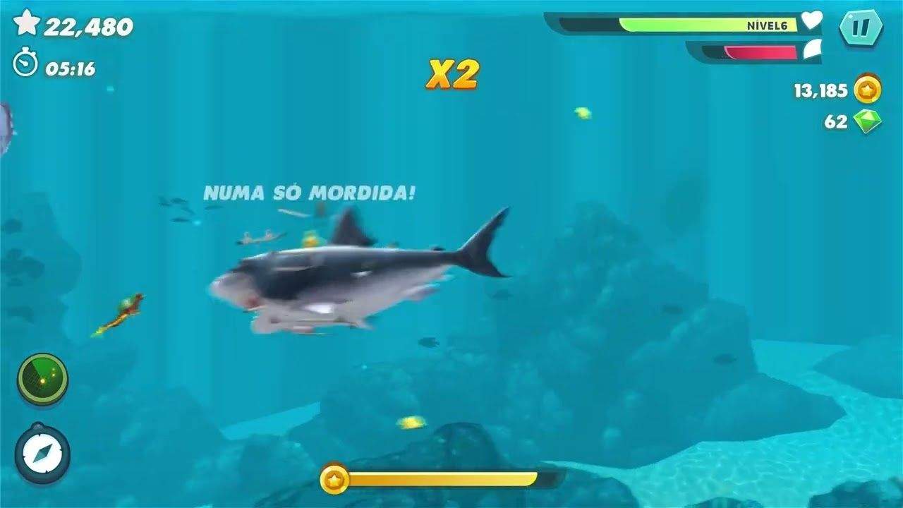 47. Hungry Shark Evolution_ Ataque Google Play (Android)
