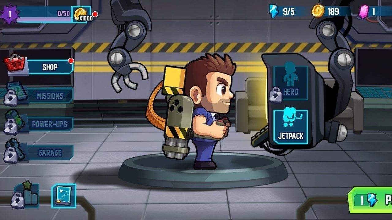 50. Jetpack Joyride Google Play (Android)