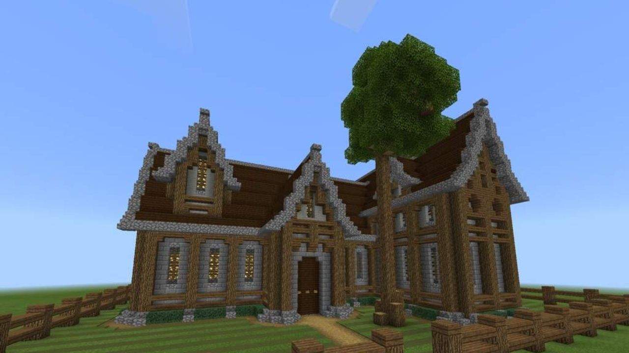 6. As casas medievais Minecraft proporcionam Personalização Flexível