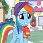76. Rainbow Dash (personagem de desenho animado)