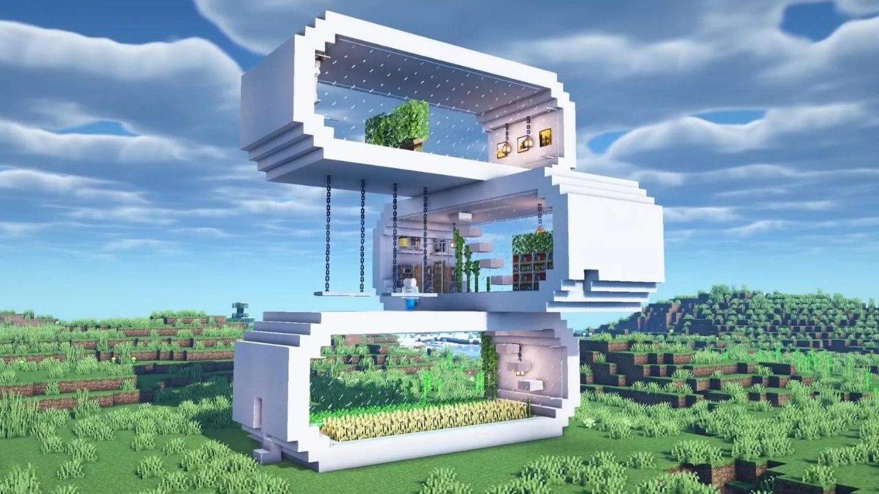 10. Casas no Minecraft proporcionam Local para interação com aldeões