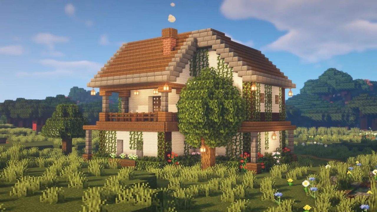 19. Casas no Minecraft proporcionam Local para criar áreas de lazer e entretenimento