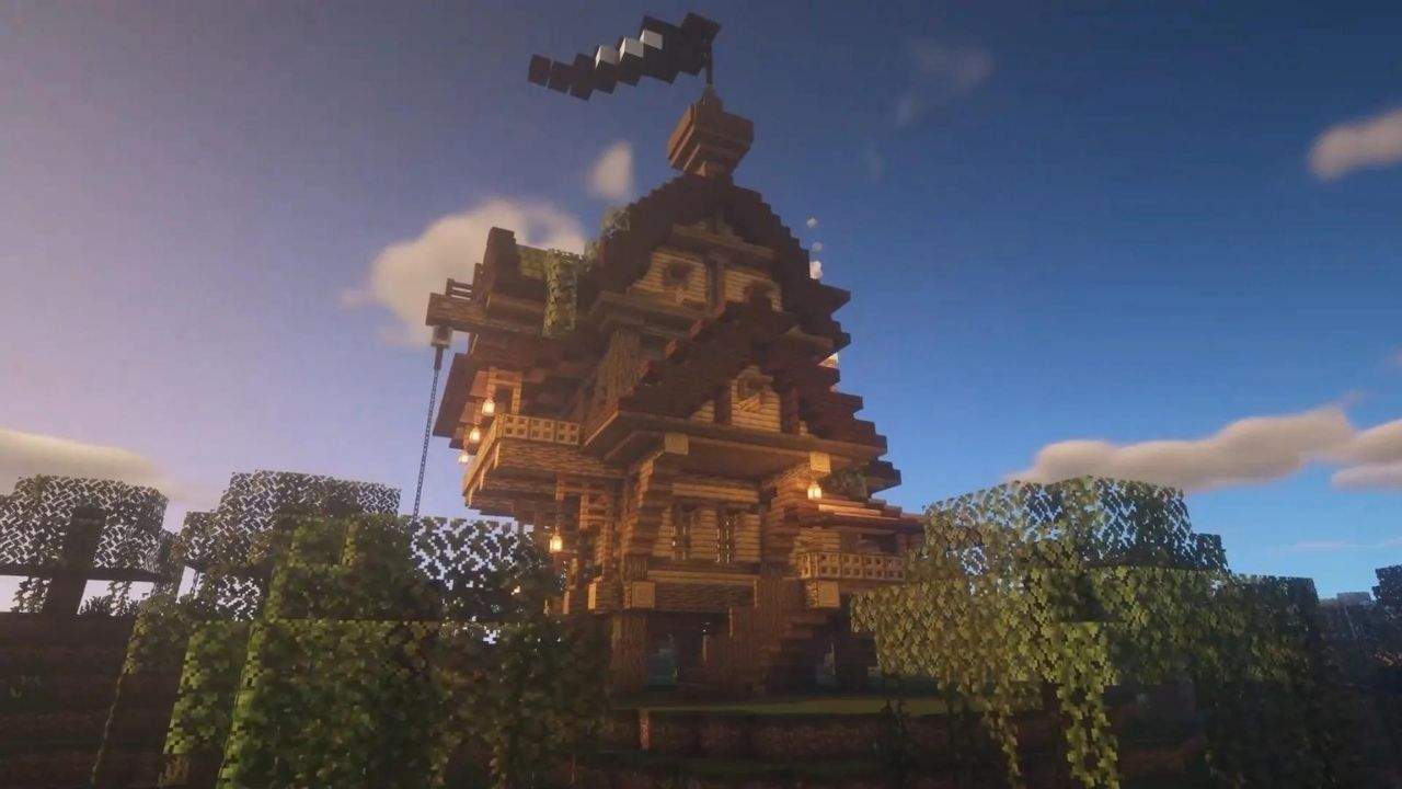 25. Casas no Minecraft proporcionam Área para criação de casas para NPC's
