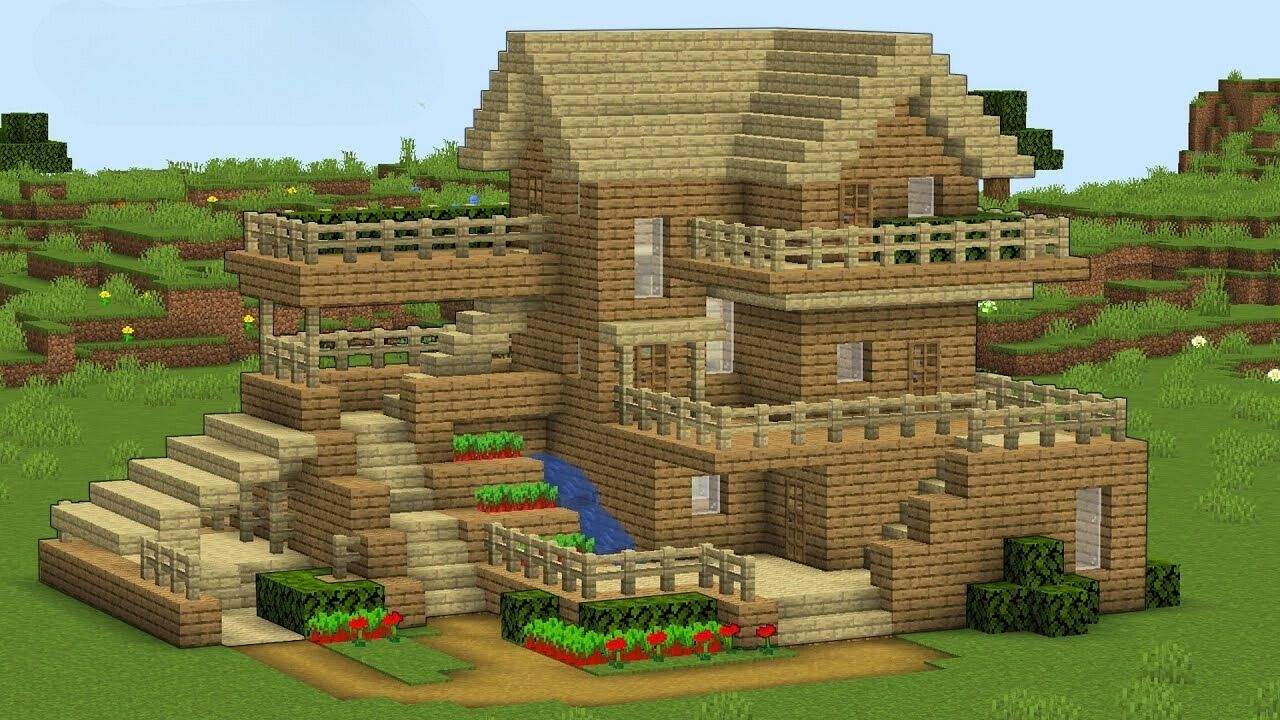47. Casas no Minecraft proporcionam Ponto para criação de áreas de construção comunitária