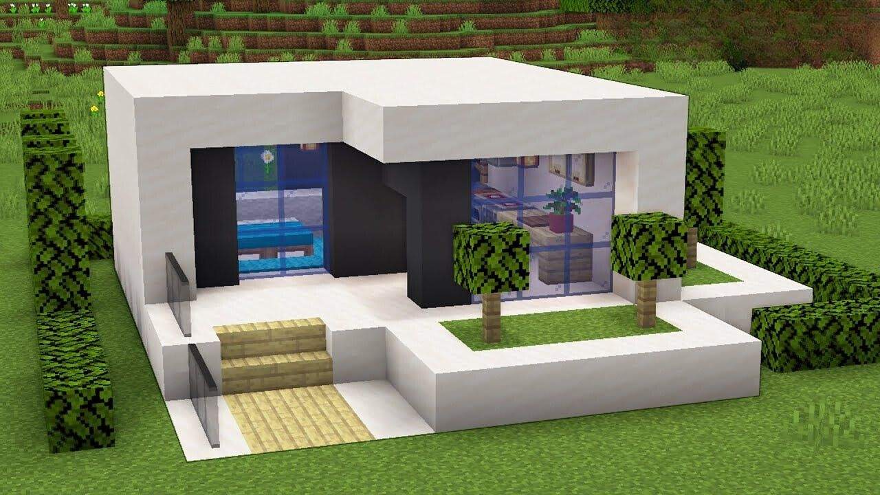 48. Casas no Minecraft proporcionam Local para construção de plataformas de observação