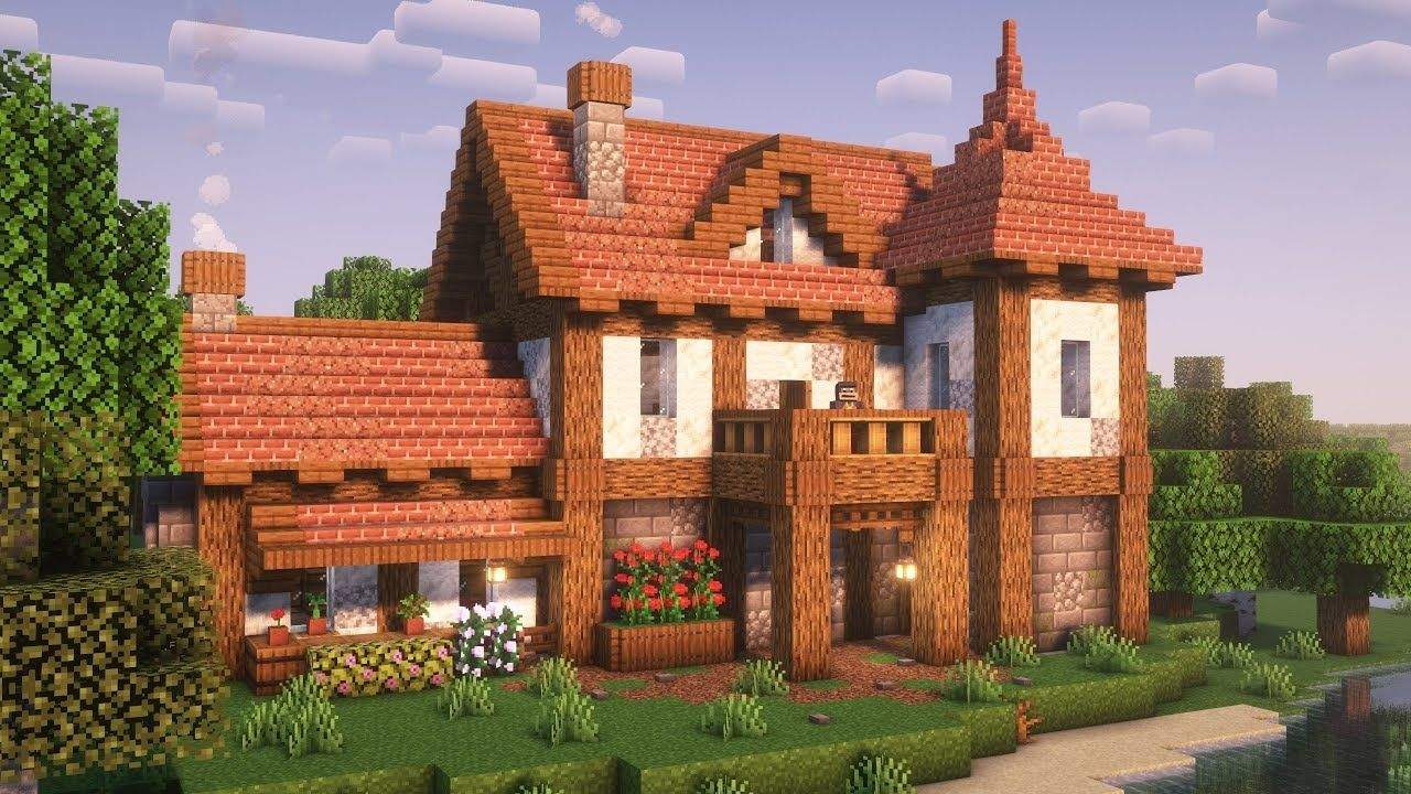 50. Casas no Minecraft proporcionam Base para criação de jardins suspensos