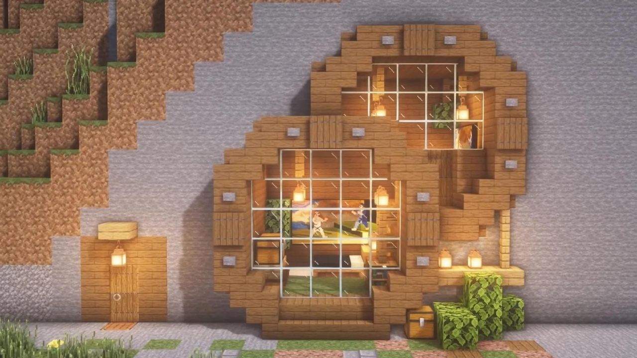 8. Casas no Minecraft proporcionam Proteção contra os elementos climáticos