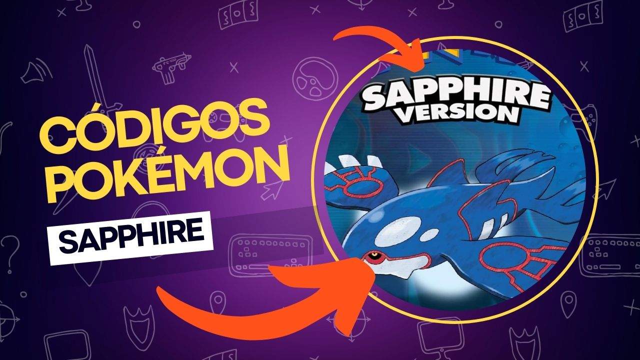 Cheats Pokémon Sapphire: Todos Os Códigos Liberados!