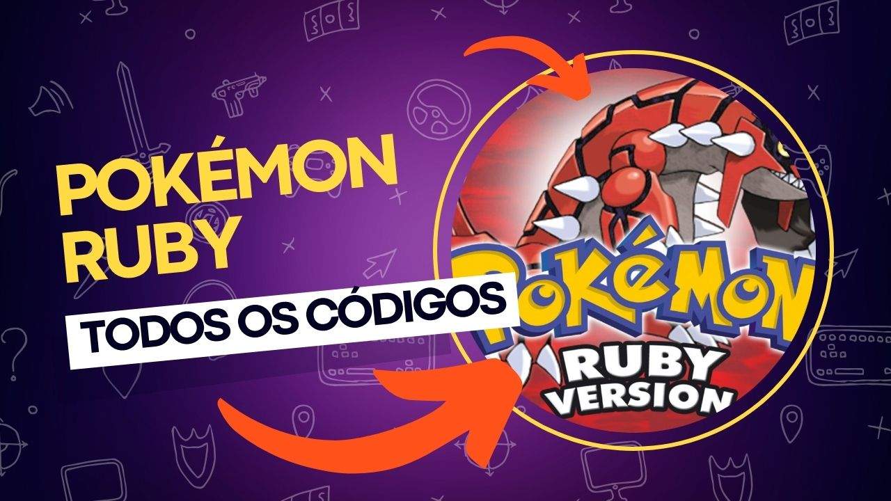 Pokémon Ruby Cheats: Todos Os Códigos Liberados!