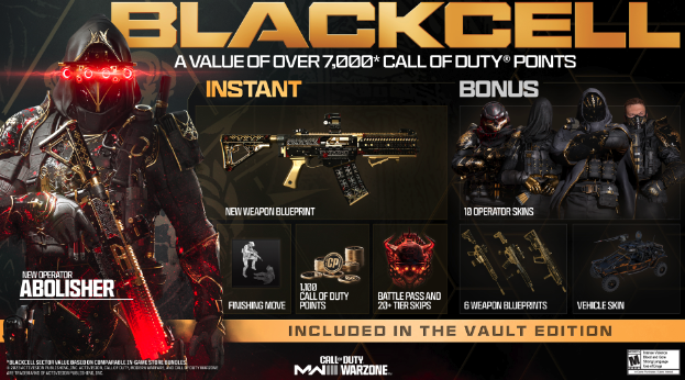 O novo DLC BlackCell será lançado em 6 de dezembro
