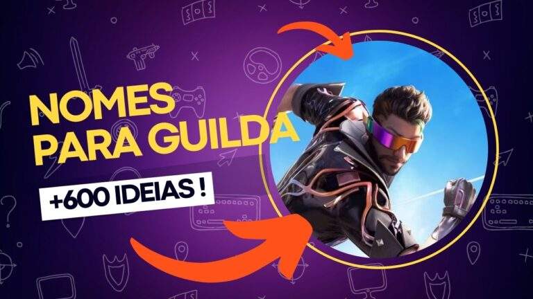 600 nomes para Guildas e Lines no Free Fire incríveis!