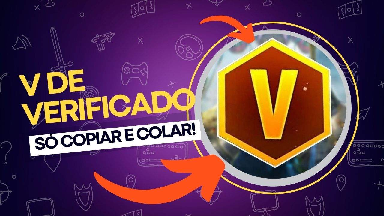 V de verificado no Free Fire: ⓥ dourado para copiar e colar! V de verificado no Free Fire: ⓥ dourado para copiar e colar!