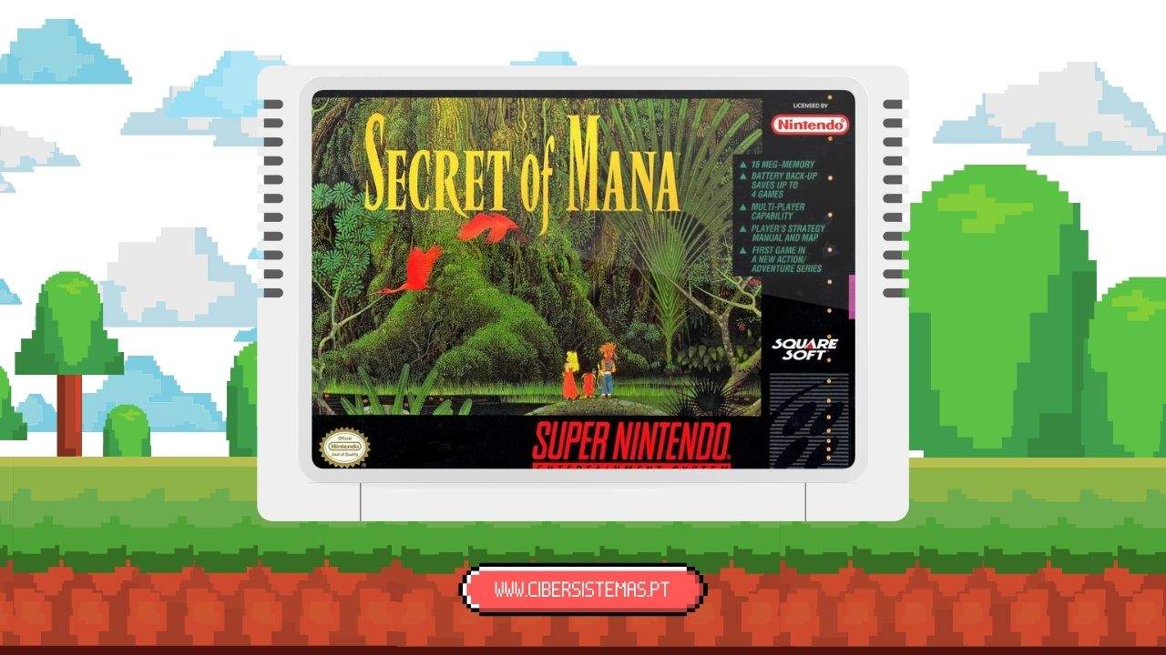 11. Secret of Mana - os 100 melhores jogos de super nintendo