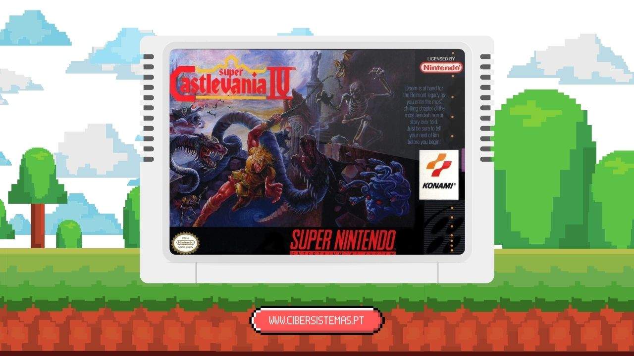 21. Super Castlevania IV - os 100 melhores jogos de super nintendo