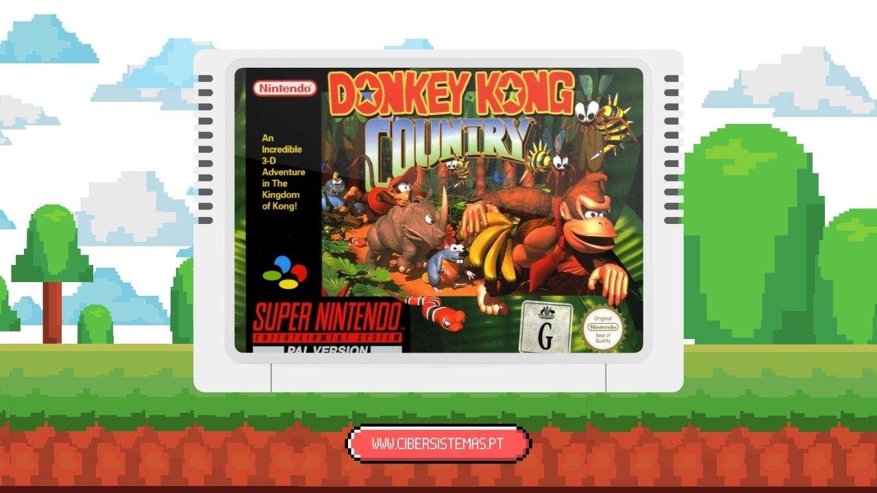 28. Donkey Kong Country - os 100 melhores jogos de super nintendo