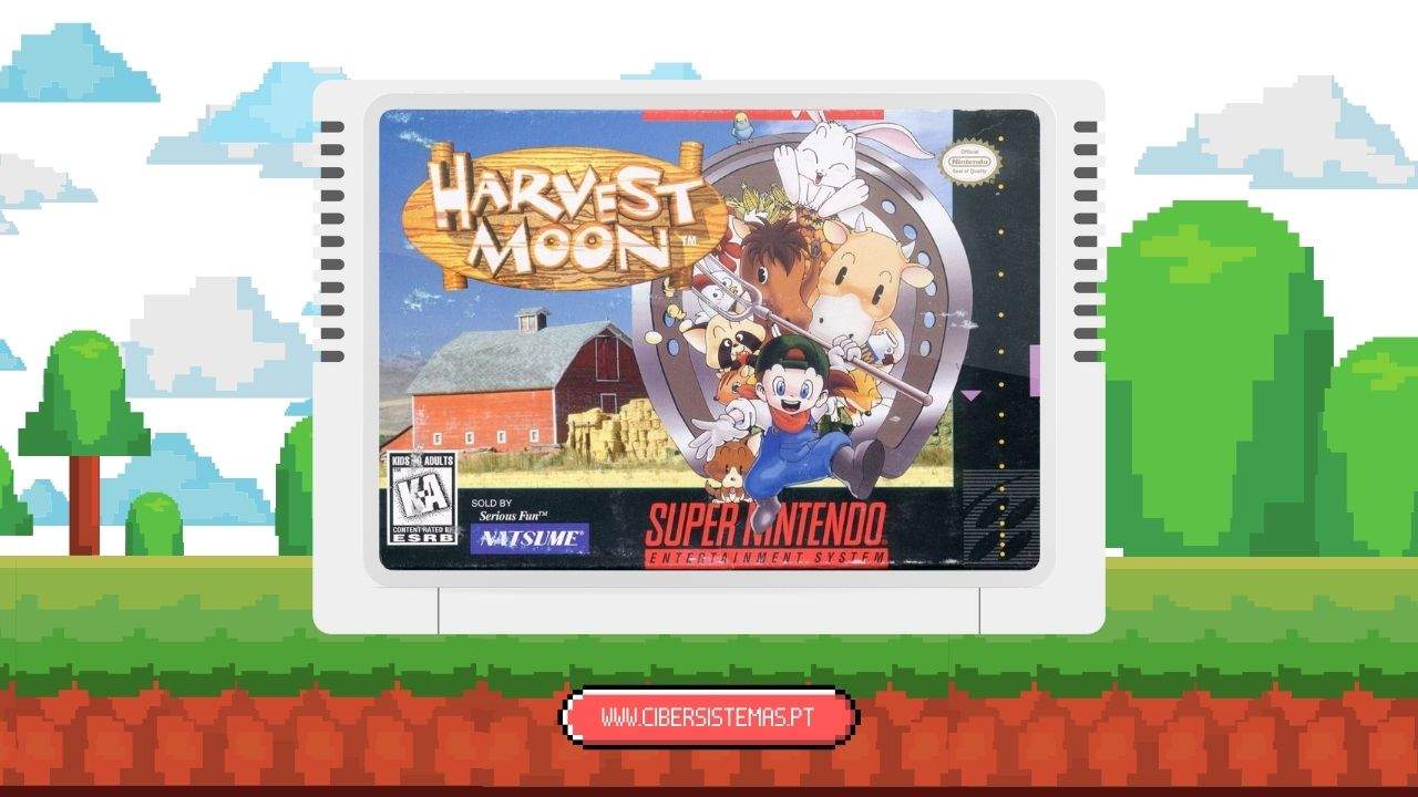 46. Harvest Moon - os 100 melhores jogos de super nintendo