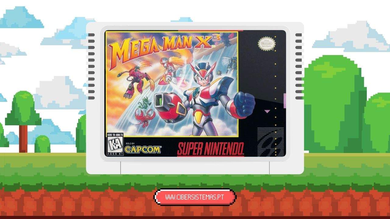 67. Mega Man X3 - os 100 melhores jogos de super nintendo