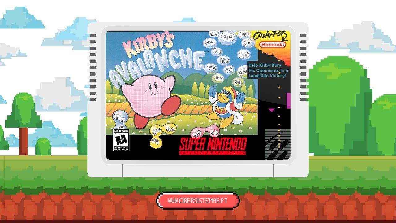 68. Kirby's Avalanche - os 100 melhores jogos de super nintendo