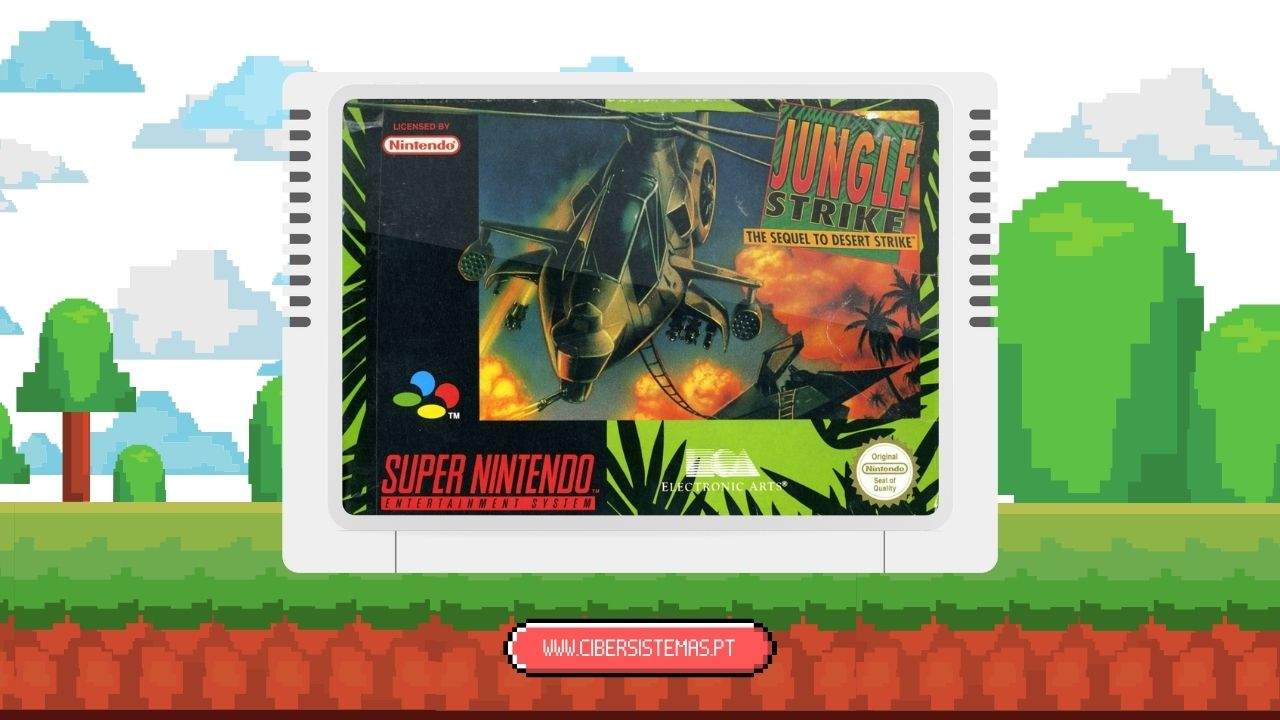 71. Jungle Strike - os 100 melhores jogos de super nintendo