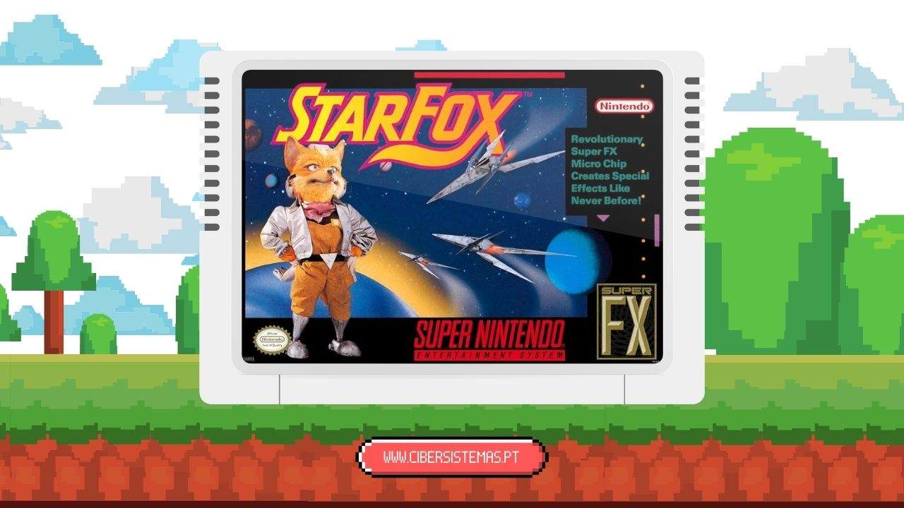 9. Star Fox - os 100 melhores jogos de super nintendo