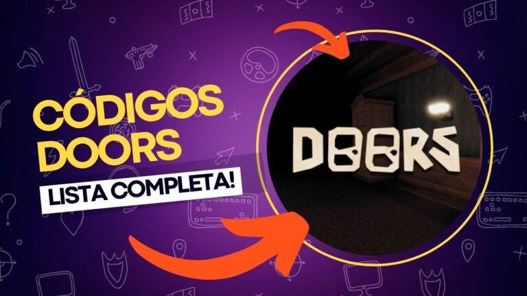 Códigos de DOORS no Roblox lista completa atualizada!