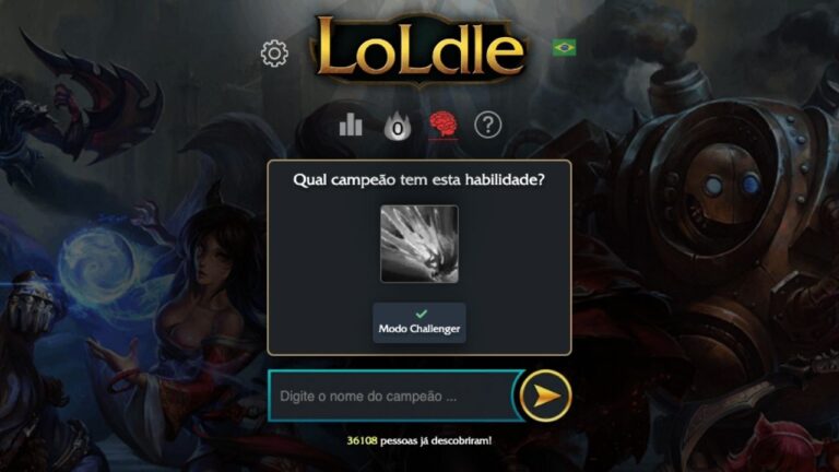 LoLdle resposta de hoje! Soluções e respostas de hoje! – Cibersistemas.pt