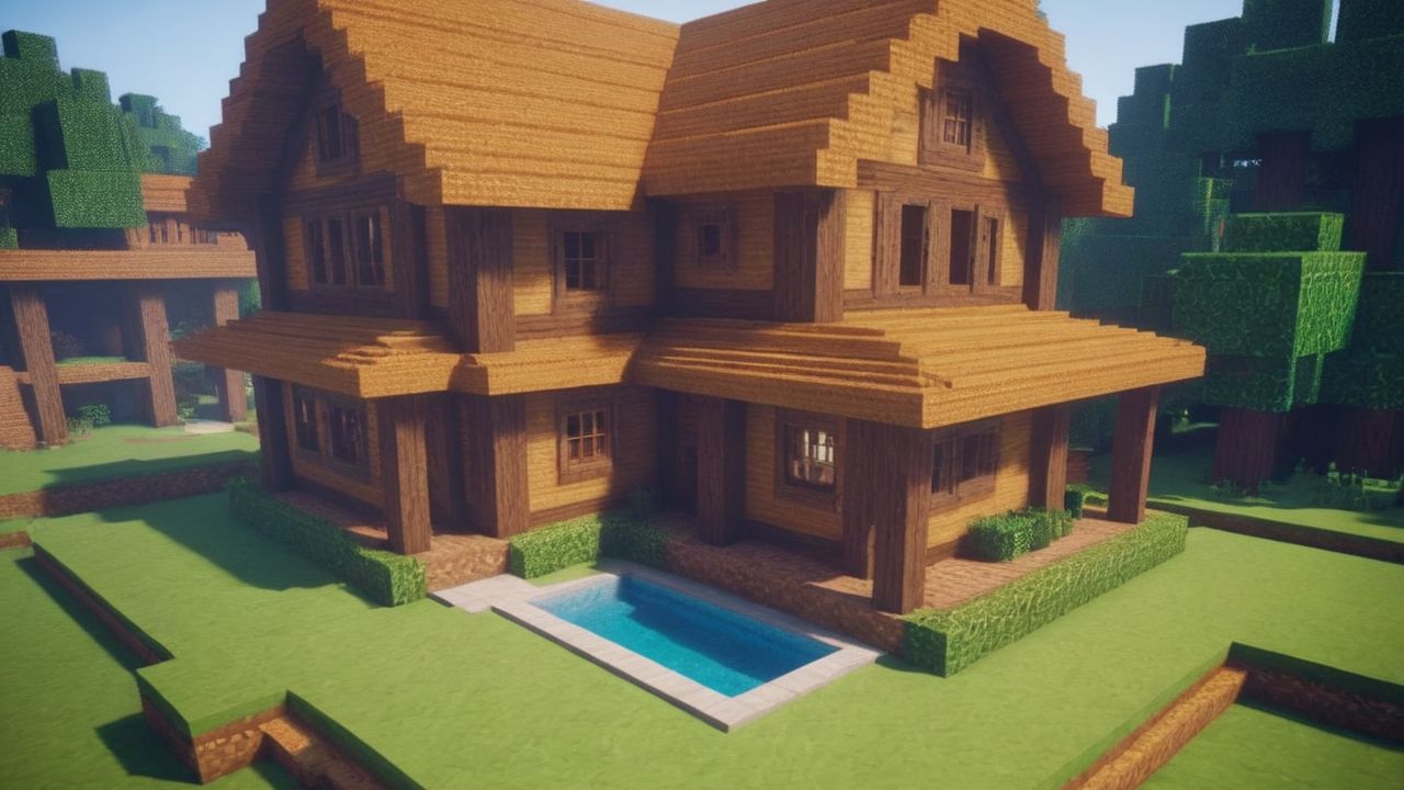 19. Aprender a como fazer uma casa de madeira no Minecraft proporciona ambiente aconchegante