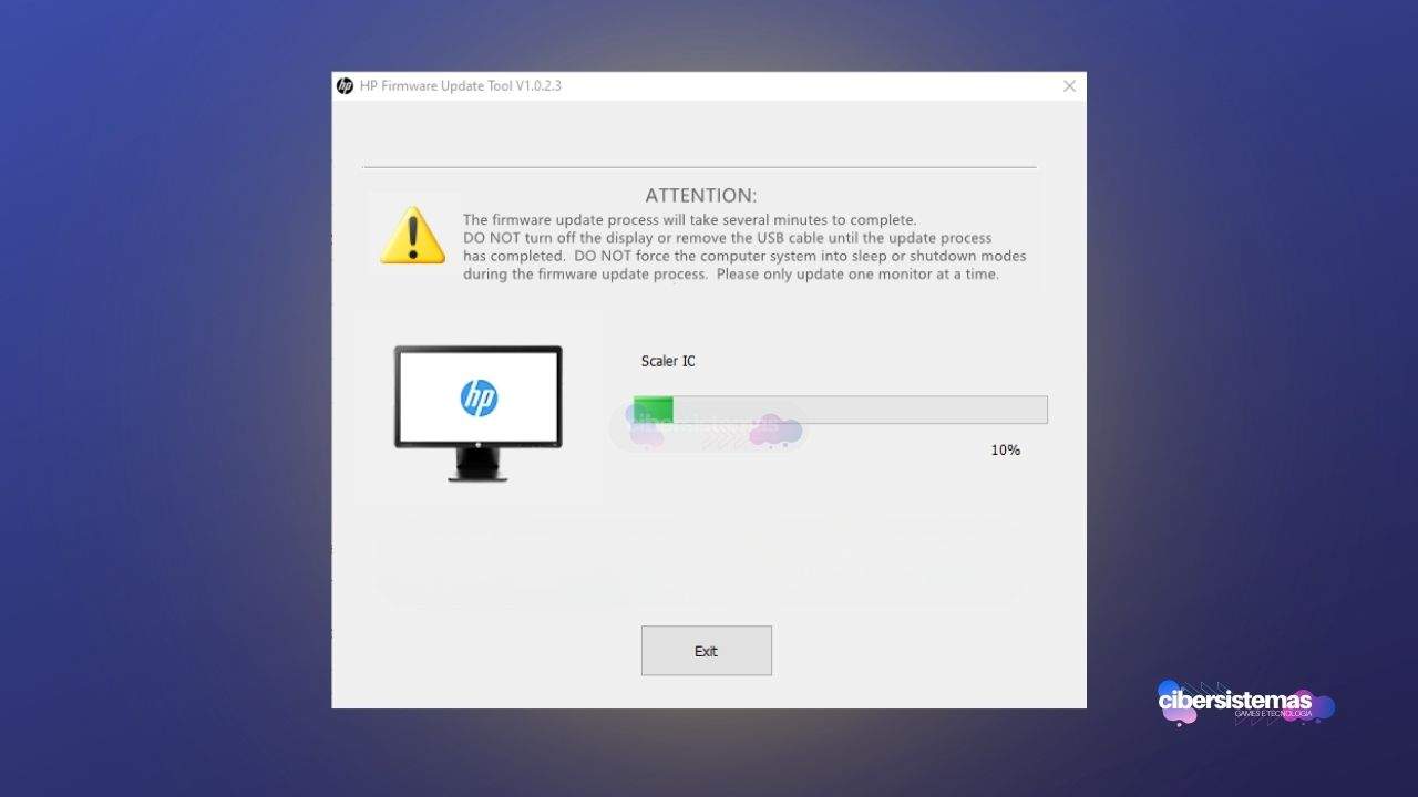 Como atualizar o firmware do monitor no Windows 11_10