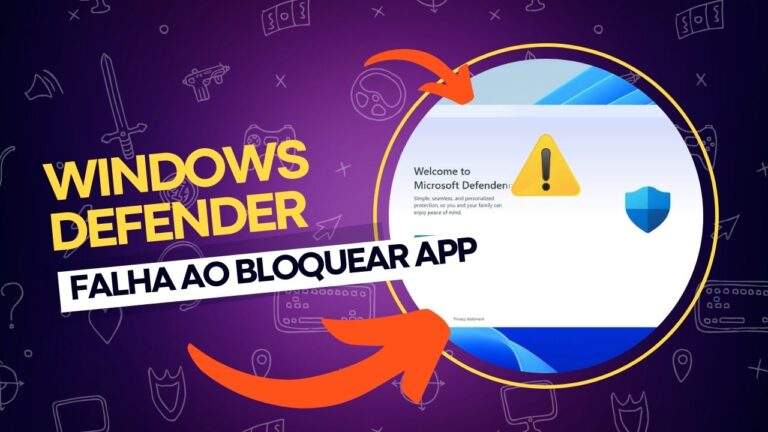 Falha ao bloquear aplicativo na Segurança do Windows 11