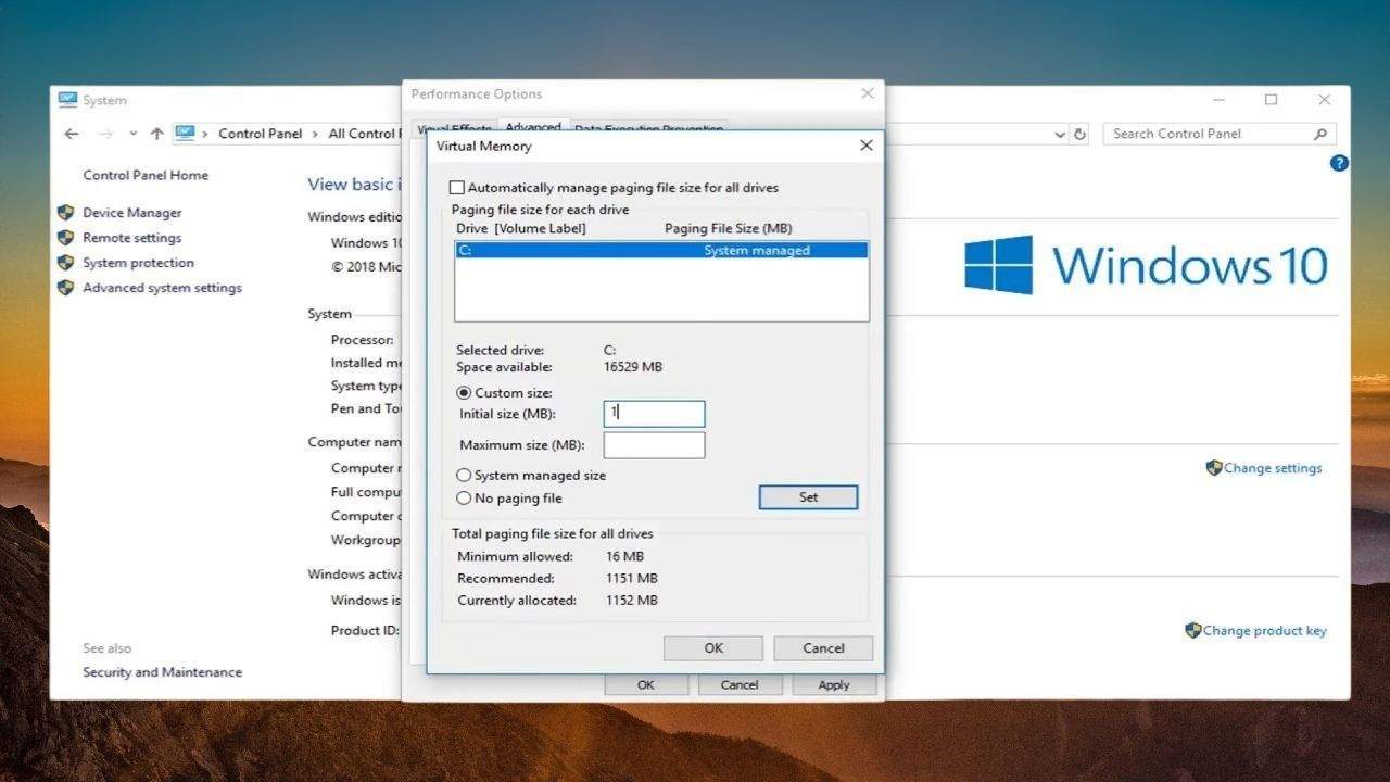 O que é o arquivo de paginação do Windows (memória virtual)