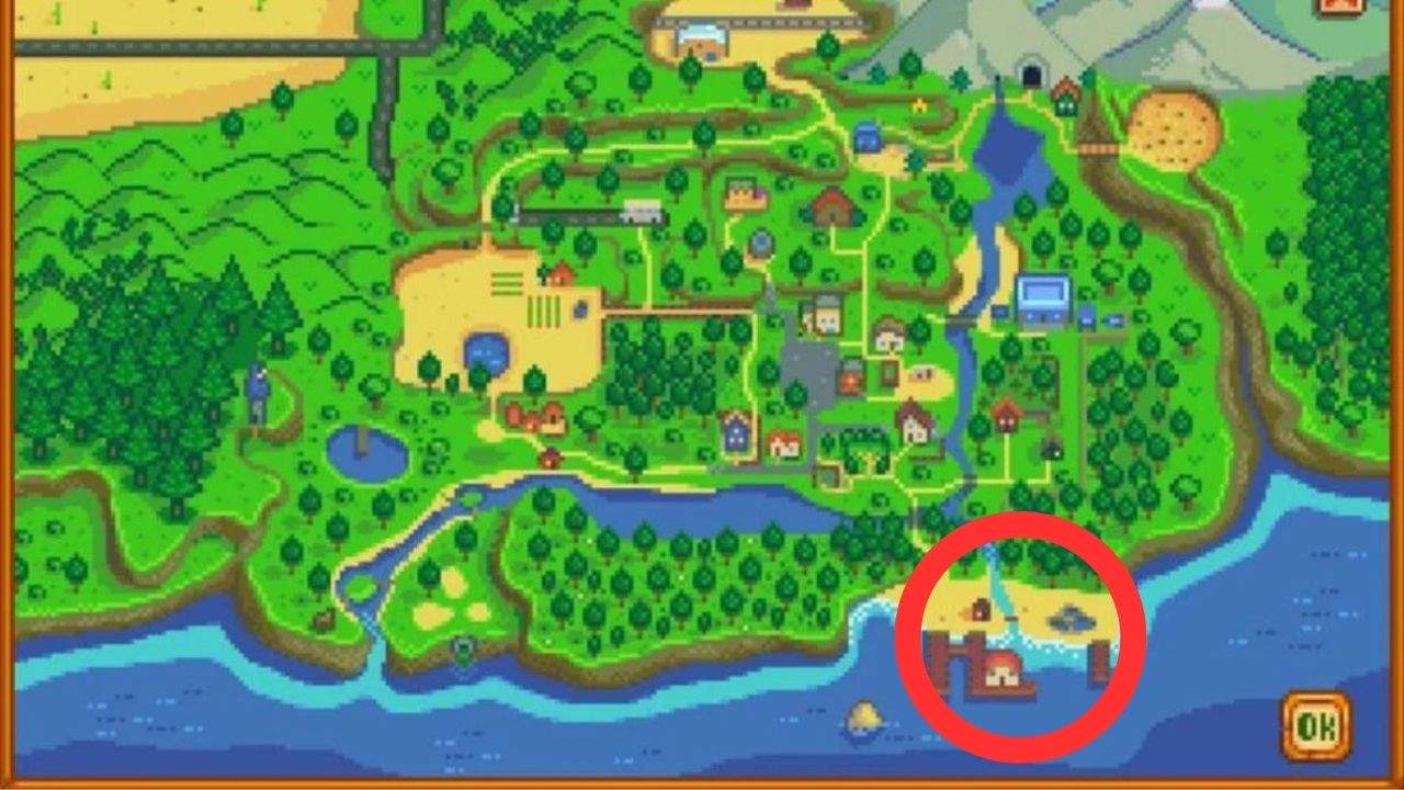 Onde encontrar a tilápia de Stardew Valley