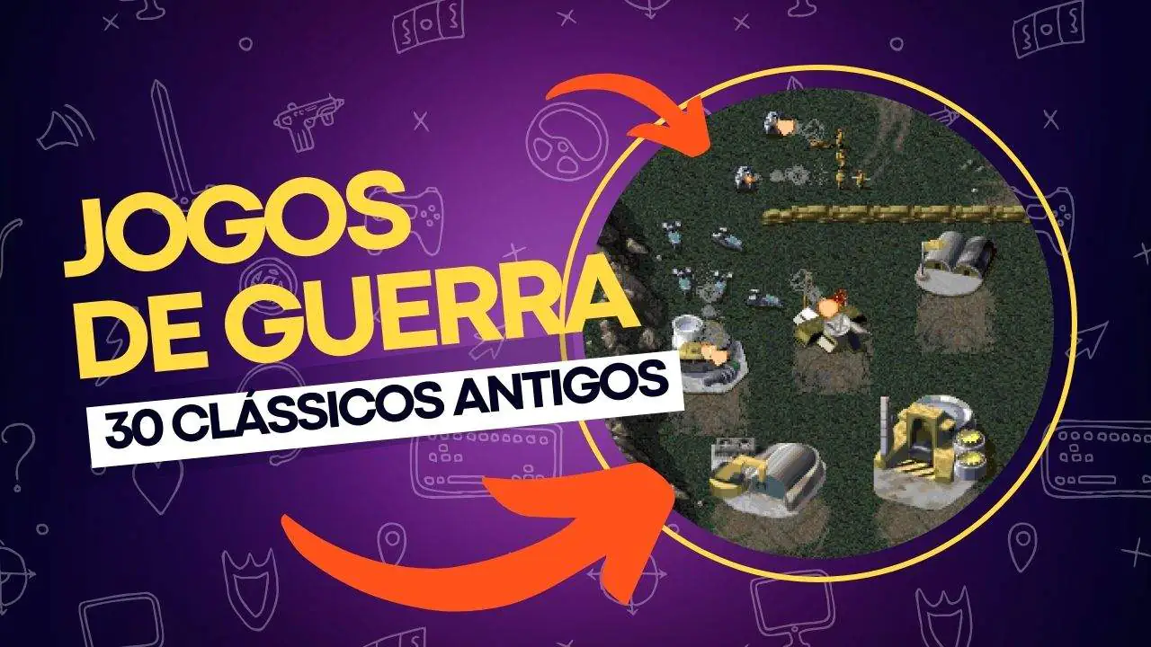 Os 30 Jogos de Guerra antigos para PC que marcaram época! Os 30 Jogos de Guerra antigos para PC que marcaram época!