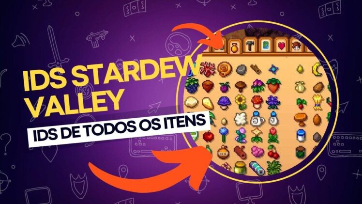 Todos os IDs de itens no Stardew Valley: minerais, pesca e+